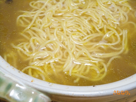 サッポロ一番の鍋スープ